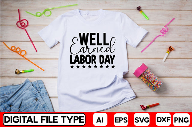 Well Earned Labor Day SVG CraftlabSvg29 