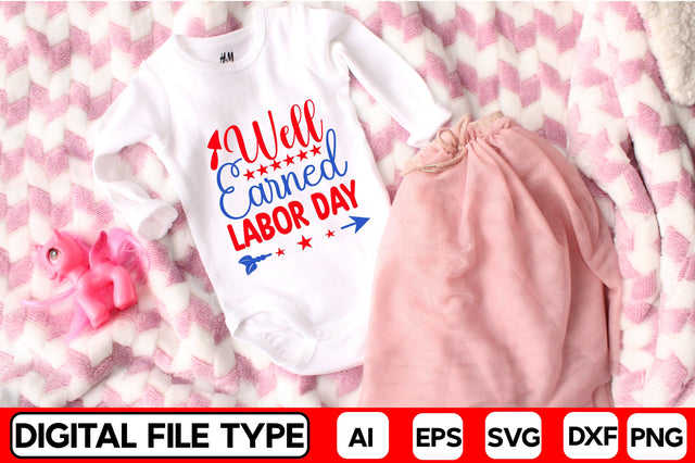 Well Earned Labor Day SVG CraftlabSvg29 