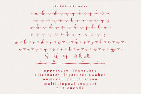 Weny Mesy – A Romantic & Lovely Calligraphy Typeface Font Balevgraph Studio 