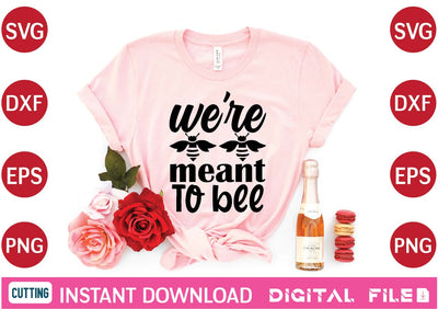 we're meant to bee svg SVG designer krishna 