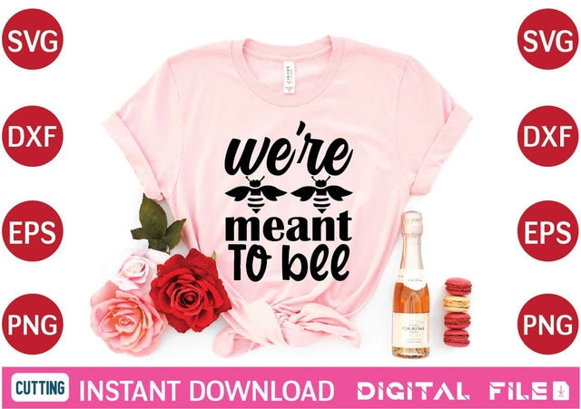 we're meant to bee svg SVG designer krishna 