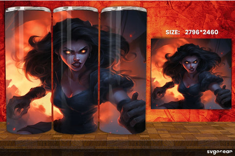 Werewolves Tumbler Wrap Bundle | 20 Oz | Sublimation Sublimation SvgOcean 