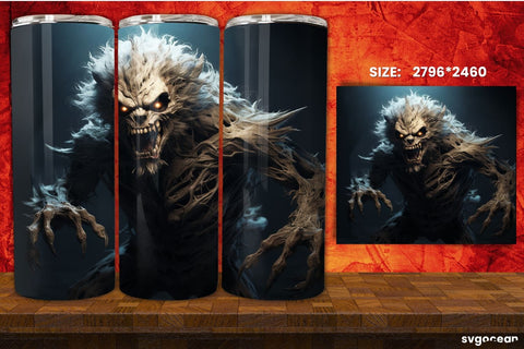 Werewolves Tumbler Wrap Bundle | 20 Oz | Sublimation Sublimation SvgOcean 