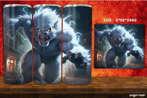 Werewolves Tumbler Wrap Bundle | 20 Oz | Sublimation Sublimation SvgOcean 