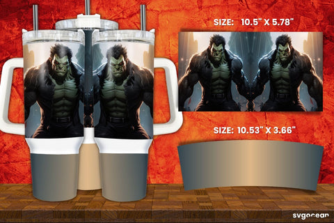 Werewolves Tumbler Wrap Bundle | 40 Oz | Sublimation Sublimation SvgOcean 
