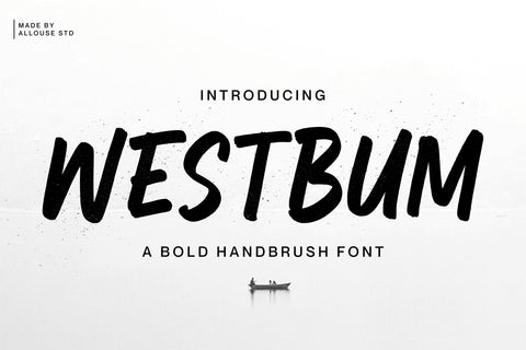 Westbum Font Allouse.Studio 