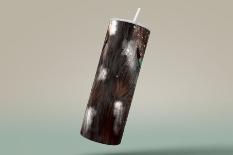 Western Aztec Cow Skull Png, Cow Hide Skull Western Tumbler Wrap, Southwest Print Sublimation Design, 20 oz Skinny Tumbler, Digital Download Sublimation Syre Digital Creations 