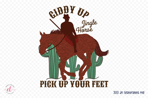 Western Christmas PNG Sublimation Design Sublimation CraftLabSVG 