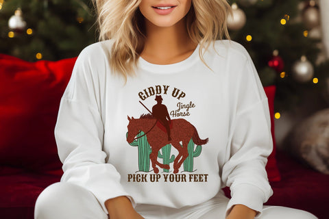 Western Christmas PNG Sublimation Design Sublimation CraftLabSVG 