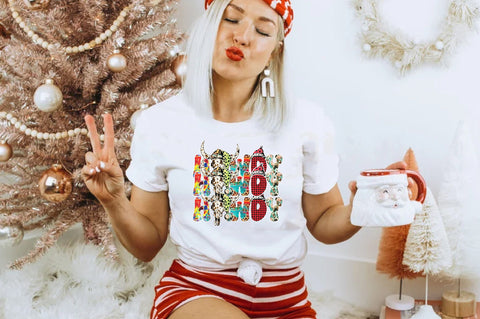 Western Christmas Sublimation Bundle Sublimation Jagonath Roy 