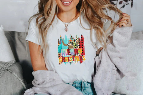 Western Christmas Sublimation Bundle Sublimation Jagonath Roy 