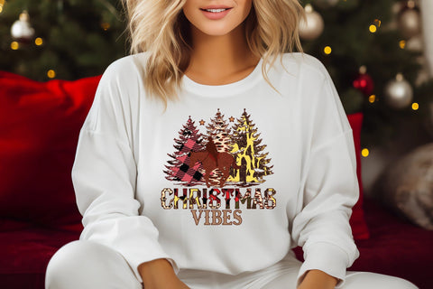 Western Christmas Sublimation Design Sublimation CraftLabSVG 