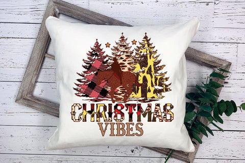 Western Christmas Sublimation Design Sublimation CraftLabSVG 