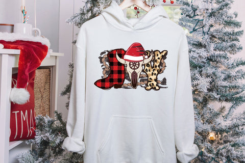 Western Christmas Sublimation - Joy PNG Sublimation CraftLabSVG 