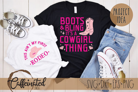 Western Cowgirl SVG Bundle SVG Caffeinated SVGs 