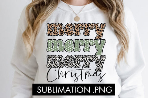 Western Merry Christmas PNG Sublimation Sublimation Freeling Design House 