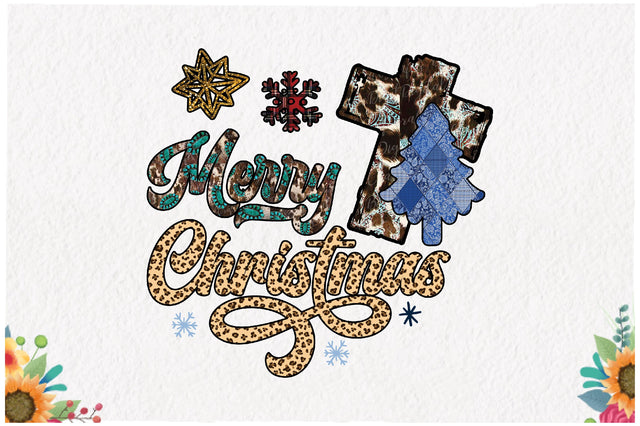 Western Merry Christmas Sublimation Sublimation Jagonath Roy 