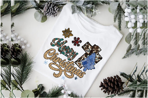 Western Merry Christmas Sublimation Sublimation Jagonath Roy 