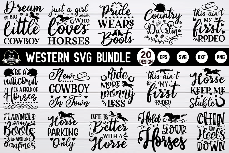 western svg bundle vol 2 SVG buydesign 