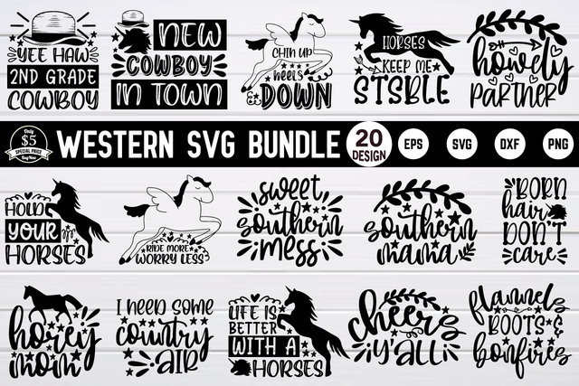 western svg bundle vol 3 SVG buydesign 