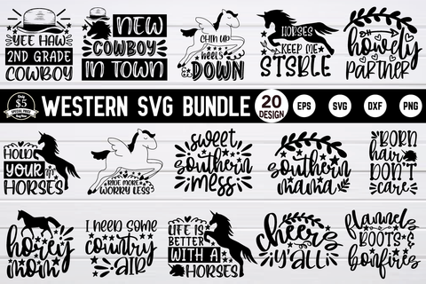 western svg bundle vol 3 SVG buydesign 