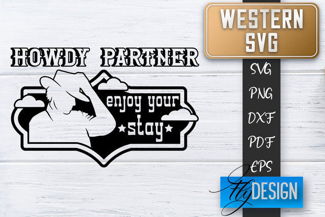 Western SVG | Cowboy Quotes SVG | Cowgirl SVG | Rodeo SVG Fly Design 