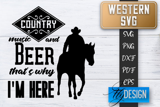 Western SVG | Cowboy Quotes SVG | Cowgirl SVG | Rodeo SVG Fly Design 