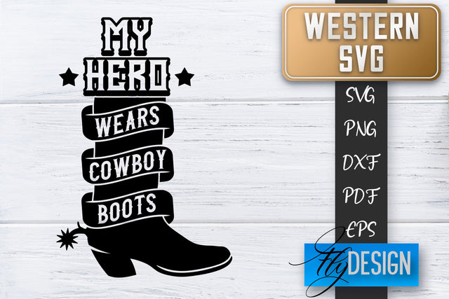 Western SVG | Cowboy Quotes SVG | Cowgirl SVG | Rodeo SVG Fly Design 
