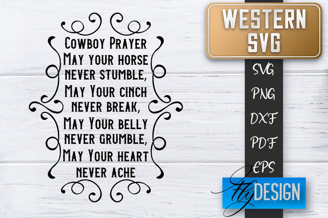 Western SVG | Cowboy Quotes SVG | Cowgirl SVG | Rodeo SVG Fly Design 