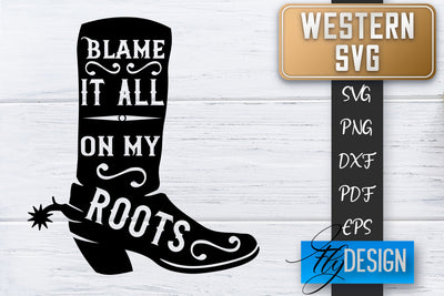 Western SVG | Cowboy Quotes SVG | Cowgirl SVG | Rodeo SVG Fly Design 