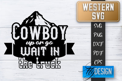 Western SVG | Cowboy Quotes SVG | Cowgirl SVG | Rodeo SVG Fly Design 