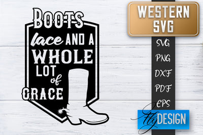 Western SVG | Cowboy Quotes SVG | Cowgirl SVG | Rodeo SVG Fly Design 