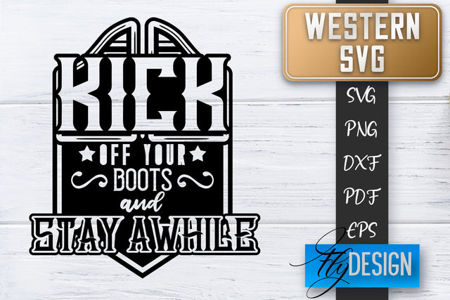 Western SVG | Cowboy Quotes SVG | Cowgirl SVG | Rodeo SVG Fly Design 