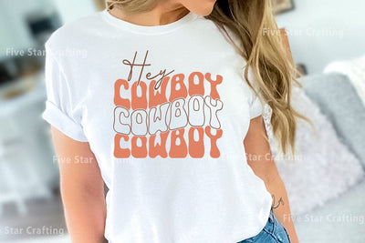 Western SVG Design, Hey cowboy SVG FiveStarCrafting 
