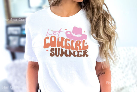 Western SVG Design, Hot cowgirl summer SVG FiveStarCrafting 