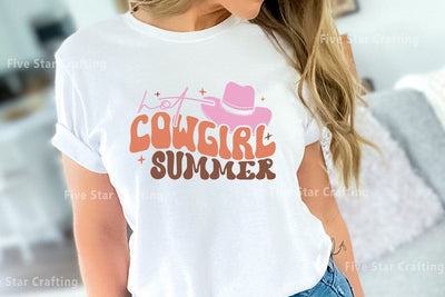 Western SVG Design, Hot cowgirl summer SVG FiveStarCrafting 
