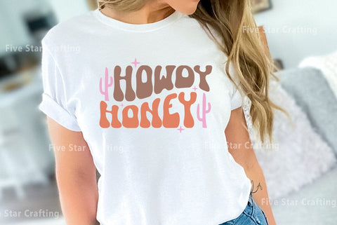 Western SVG Design, Howdy honey SVG FiveStarCrafting 