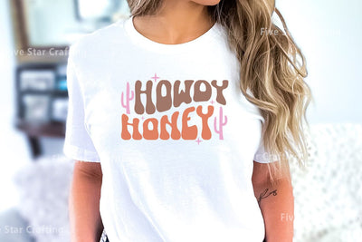 Western SVG Design, Howdy honey SVG FiveStarCrafting 
