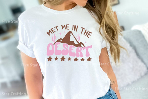 Western SVG Design, Met me in the desert SVG FiveStarCrafting 