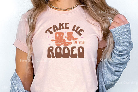 Western SVG Design, Take me to the rodeo SVG FiveStarCrafting 