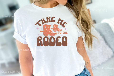 Western SVG Design, Take me to the rodeo SVG FiveStarCrafting 