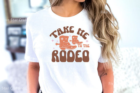 Western SVG Design, Take me to the rodeo SVG FiveStarCrafting 