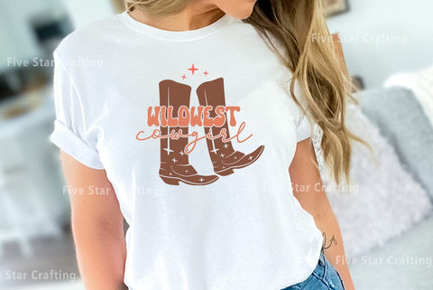 Western SVG Design, Wildwest cowgirl SVG FiveStarCrafting 