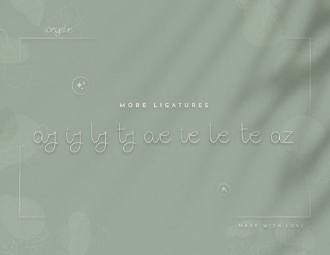 Weysle Handwritten Script Font Font inferno.studio3 