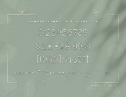 Weysle Handwritten Script Font Font inferno.studio3 