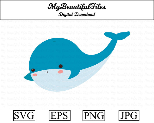 Whale - Animal SVG MyBeautifulFiles 