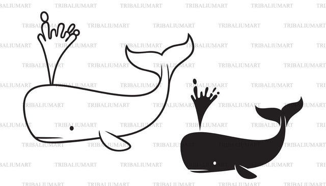 Whale SVG TribaliumArtSF 