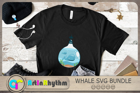 Whale Svg, Whale Clipart, Sea Creature Svg SVG Artinrhythm shop 