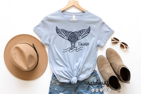 Whale Tail Taino Petroglyph SVG Gardenias Art Shop 