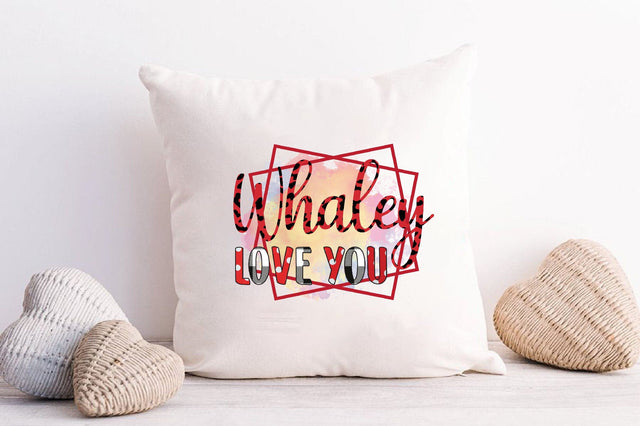 Whaley love you Sublimation SVGista 